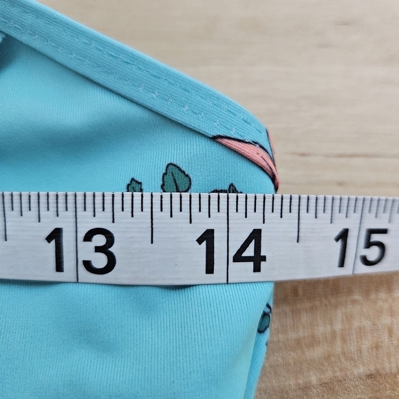 AS ROSE RICH Girls Swimsuit - One Piece Bathing 14, Multicolored Flowers - Picture 7 of 11